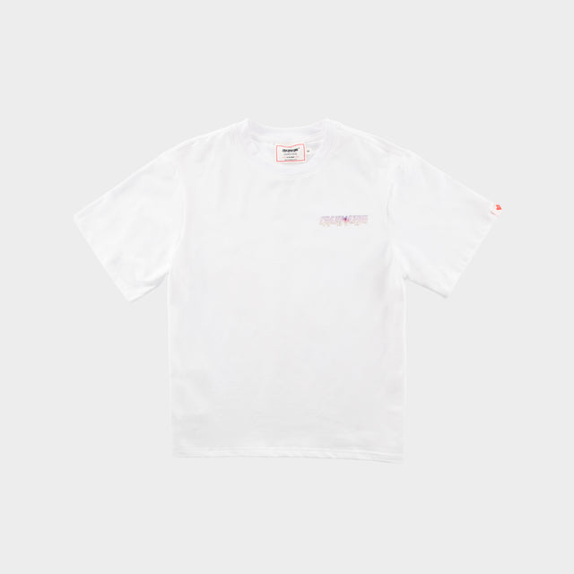 Crazimazing Crystal Tee | White