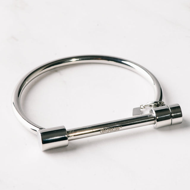 Crazimazing D Twist Bracelet in Stainless Steel