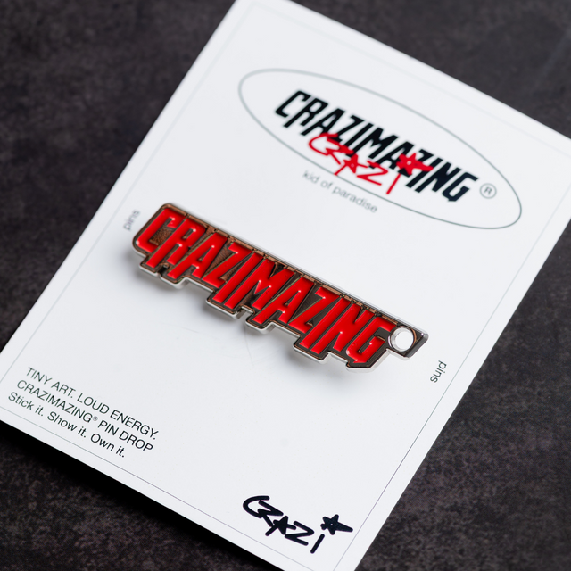 CRAZIMAZING | PIN KEYCHAIN