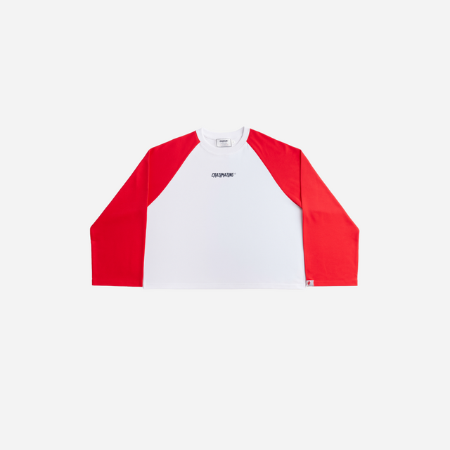 CZ Long Sleeve Shirt | RED WHITE