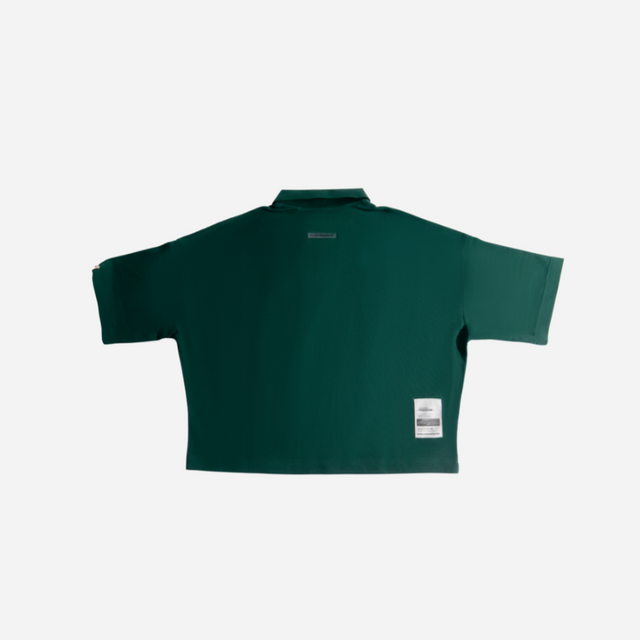 Crop Space Short Sleeve T-Shirt l GREEN