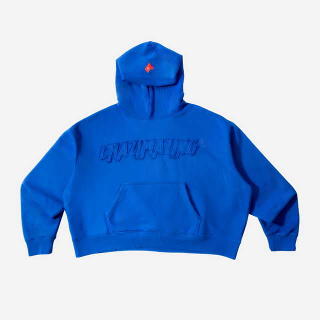 RAW HOODIE | BLUE