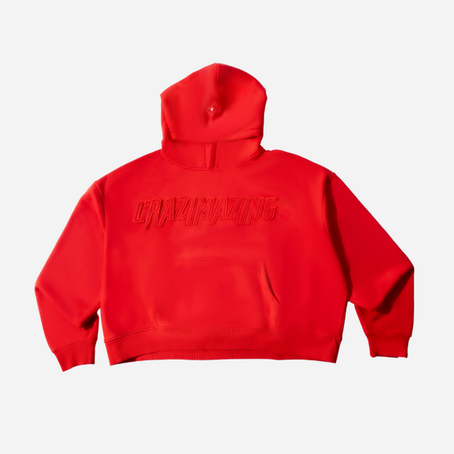 RAW HOODIE | RED
