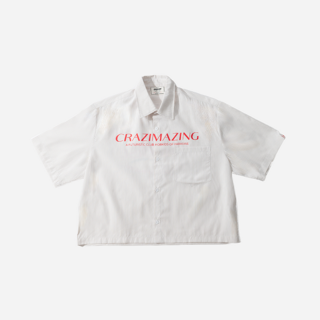 CZ PAJAMAS SHIRT LOGO RED | GREY