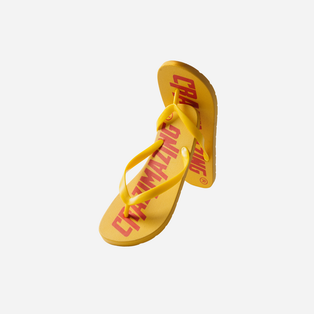 FLIP FLOPS | RED YELLOW