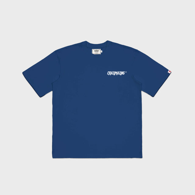CRAZIMAZING CLASSIC TEE | BLUE