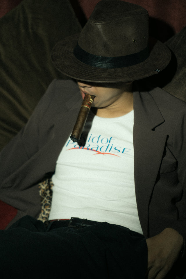 KID OF PARADISE TANK TOP| WHITE