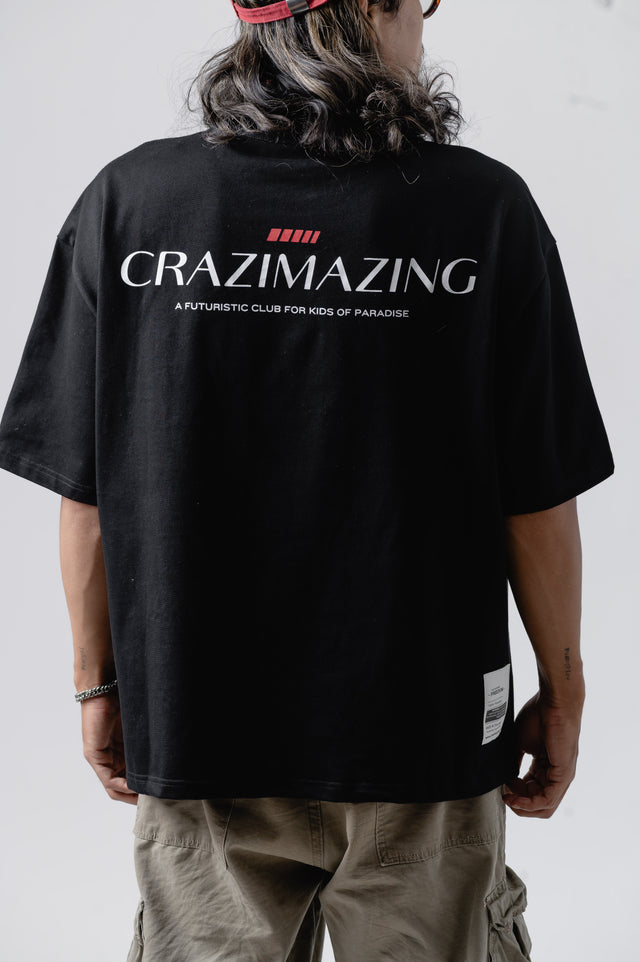 A HUMAN OF CULTURE TEE | BLACK