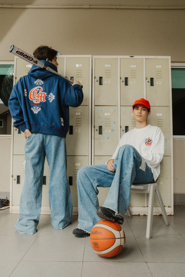 CRAZIMAZING UNIVERSITY HOOD | BLUE