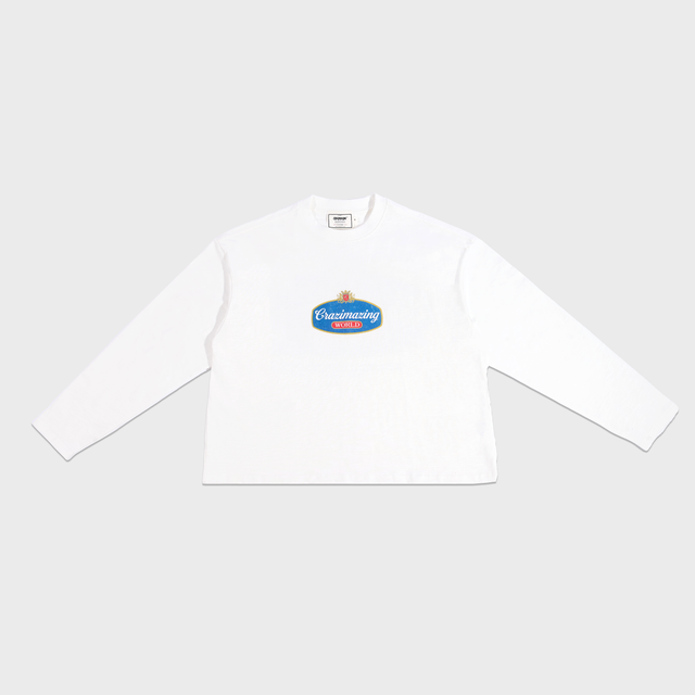 CZ RACE SPONSOR SWEATER | WHITE