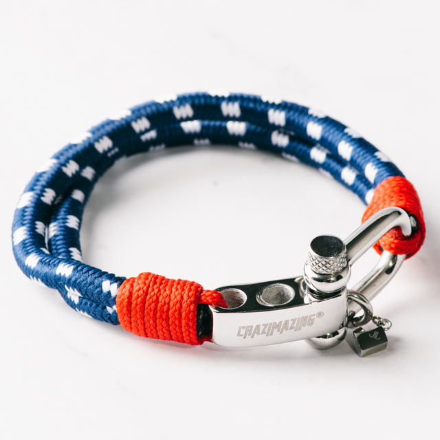 Milan Rope Buckle in Navy