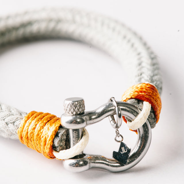 Sailor Bracelet Steel Buckle in Grey