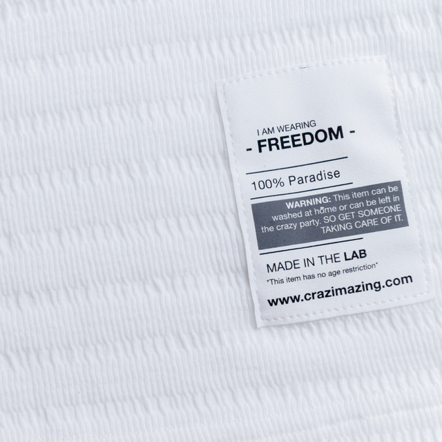 CZ FLUFFY SHIRT | WHITE