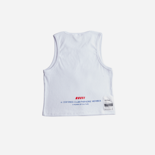 KID OF PARADISE TANK TOP| WHITE