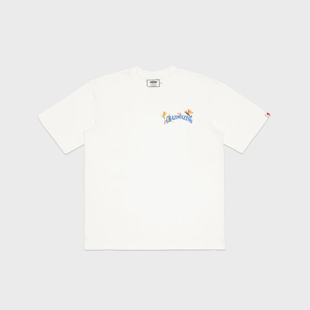 CZ BIRDS OF PARADISE TEE | OFF-WHITE