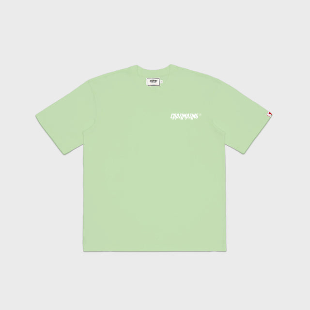 CRAZIMAZING CLASSIC TEE | LIGHT GREEN