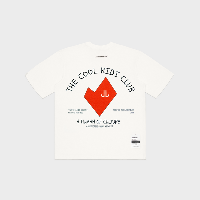 CRAZIMAZING COOL KID RED LOGO | WHITE