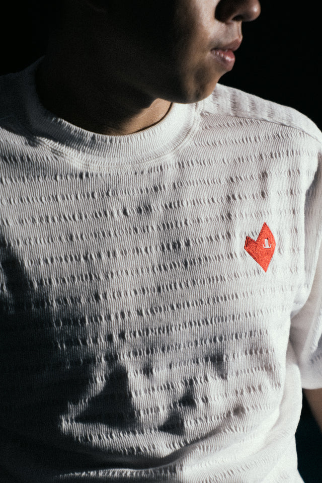 CZ FLUFFY SHIRT | WHITE