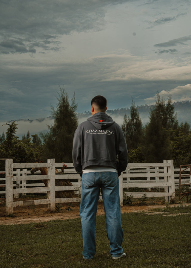 KID OF PARADISE HOOD | GREY