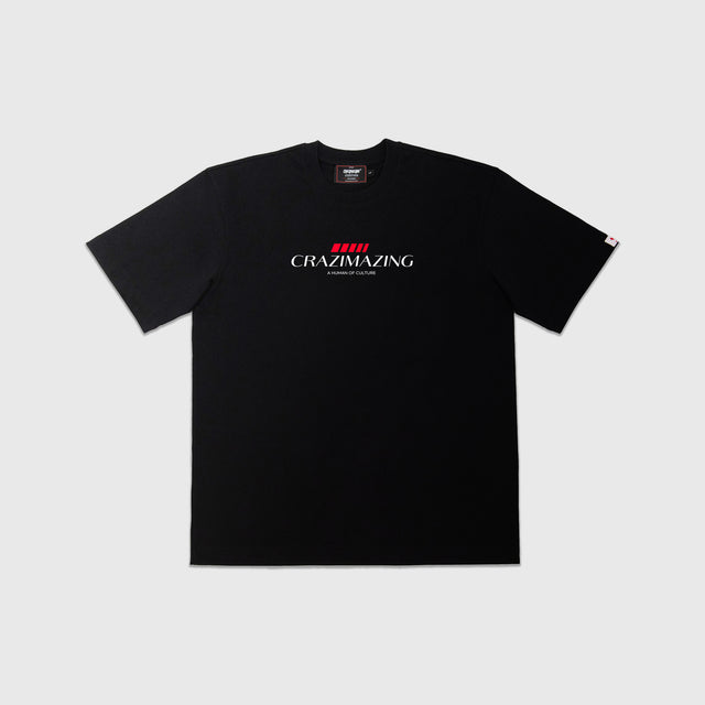 A HUMAN OF CULTURE TEE | BLACK
