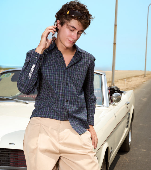 YAZA SHIRT | BLUE