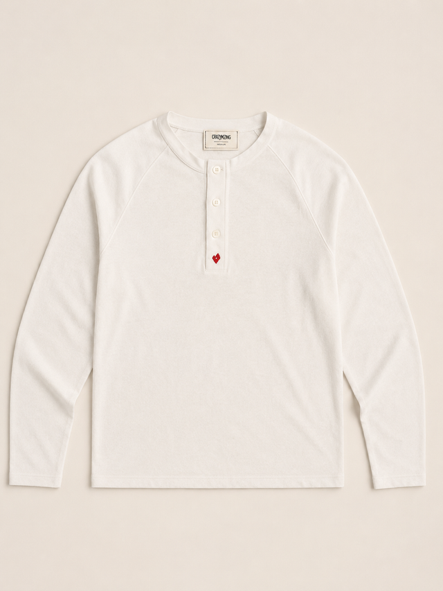 CZ Heart Long Sleeve