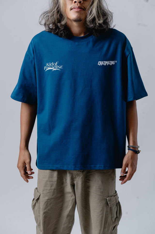 KID OF PARADISE TEE | BLUE
