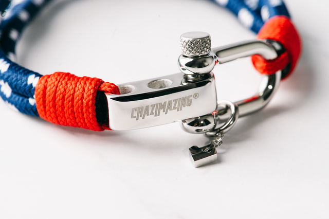 Milan Rope Buckle in Navy