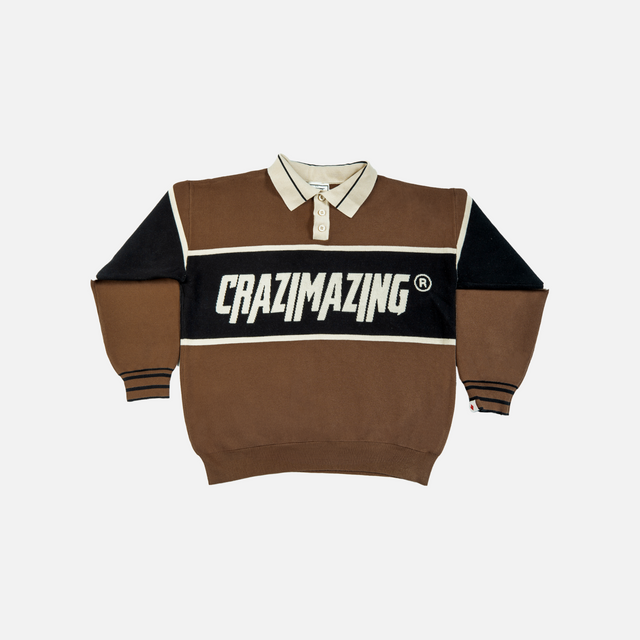 CRAZIMAZING KNIT POLO l VINTAGE